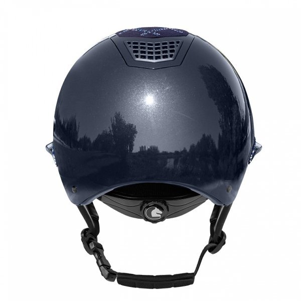 Kask Fair Play QUANTINUM Spotlight shiny W-V Navy/Silver M (56-58 cm)