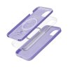Crong Color Cover Magnetic - Etui iPhone 14 / iPhone 13 MagSafe (fioletowy)