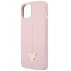 Guess Silicone Triangle Logo - Etui iPhone 13 (liliowy)