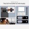 Spigen Optik.TR EZ Fit Camera Lens Protector 2-Pack - Szkło ochronne na obiektyw do Google Pixel 7A (2 szt) (Czarny)