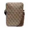 Guess 4G Stripes Tablet Bag - Torba na tablet 10 (Brązowy)