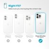 Speck Presidio Perfect-Clear Grip MagSafe - Etui iPhone 16 Pro Max (Clear / Chrome Finish / Serene Silver)