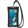 Spigen A610 Universal Waterproof Float Case - Etui do smartfonów do 6.9 (Czarny)