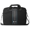 BMW Nylon Blue Stripe - Torba na notebooka 16 (czarny)