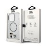 Karl Lagerfeld Karl & Choupette Aluminium MagSafe - Etui iPhone 14 Pro Max (przezroczysty)