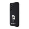 Karl Lagerfeld Silicone Ikonik Metal Pin - Etui Samsung Galaxy S24 (czarny)