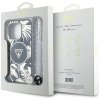 Guess Palm Trees Triangle Pearl Strap MagSafe - Etui do iPhone 16 Pro Max (czarny)