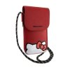 Hello Kitty Leather Hiding Kitty Cord - Torebka crossbody na telefon (czerwony)