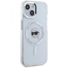 Karl Lagerfeld IML Metal Karl Head MagSafe - Etui do iPhone 15 Plus (biały)