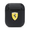 Ferrari On Track Leather - Etui AirPods 1/2 gen (czarny)