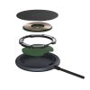 Crong MagSpot Wireless Charger – Aluminiowa ładowarka indukcyjna MagSafe 15W (Graphite)