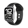 Crong Duo Sport - Pasek do Apple Watch 38/40/41/42 mm (szary/czarny)