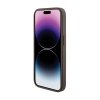 Guess Grip Stand 4G Triangle Strass Logo - Etui iPhone 15 Pro Max (brązowy)
