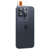Spigen Optik Pro GLAS.TR EZ Fit Camera Protector 2-Pack - Szkło ochronne na obiektyw do iPhone 15 Pro / 15 Pro Max / iPhone 14 P