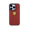 Ferrari Quilted Metal Logo - Etui iPhone 15 Pro (czerwony)