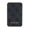 Guess 4G Leather Metal Logo - Power Bank 10000 mAh 18W (czarny)
