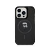 Karl Lagerfeld IML Ikonik MagSafe - Etui iPhone 15 Pro (czarny)