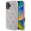 Guess 4G Ring Classic Logo MagSafe - Etui iPhone 16 (różowy)