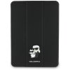 Karl Lagerfeld Book Cover Saffiano Magnetic Karl & Choupette - Etui iPad Pro 11 M4 (2024) (czarny)