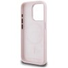 Karl Lagerfeld Silicone Shadow Metal Initial MagSafe - Etui do iPhone 15 Pro Max (różowy)