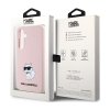 Karl Lagerfeld Silicone Choupette - Etui Samsung Galaxy S24+ (różowy)