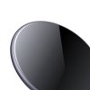 Crong PowerSpot Fast Wireless Charger – Aluminiowa ładowarka bezprzewodowa Qi 15W USB-C z powłoką ze szkła hartowanego (Shadow B