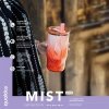Quokka Mist - Kubek termiczny ze stali nierdzewnej 720 ml ze słomką (Violet Blooms)