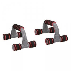 Dunlop - Uchwyty do pompek Push Up Bars 2 szt. (czerwony)