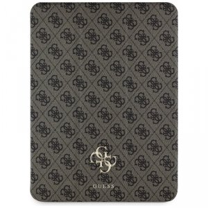 Guess Magnetic 4G Big Logo - Etui iPad Air 13” M3 (2025) / iPad Air 13” M2 (2024) (brązowy)