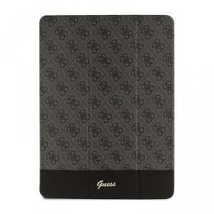 Guess 4G Stripe Allover - Etui iPad Pro 12.9 (2022-2020) (Czarny)