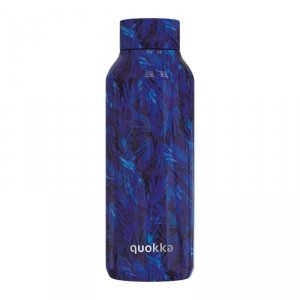 Quokka Solid - Butelka termiczna ze stali nierdzewnej 510 ml (Night Forest)