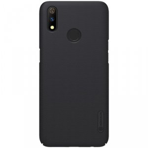 Nillkin Super Frosted Shield - Etui Realme 3 Pro (Realme X Lite) (Black)
