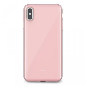 Moshi iGlaze - Etui iPhone Xs Max (Taupe Pink)