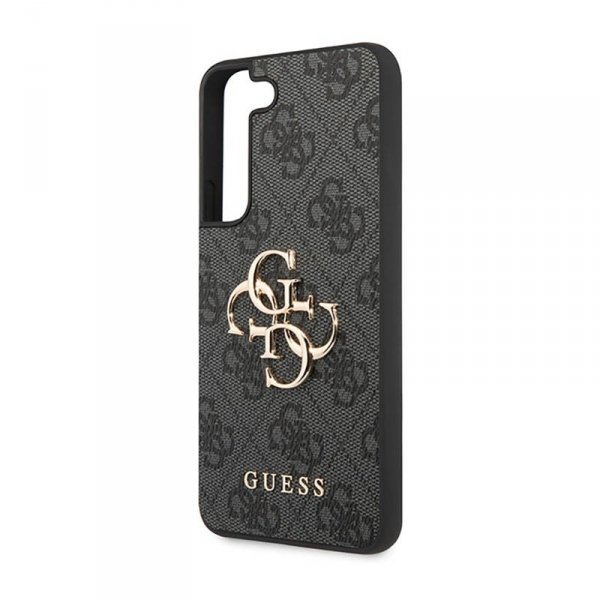 Guess 4G Big Metal Logo - Etui Samsung Galaxy S23 (szary)