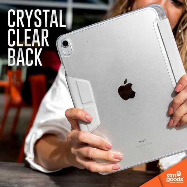 STM OPP – Etui iPad Air 11” M3 (2025) / M2 (2024) (różowy)