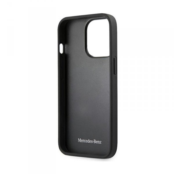 Mercedes Leather Urban Line - Etui iPhone 15 Pro Max (czarny)