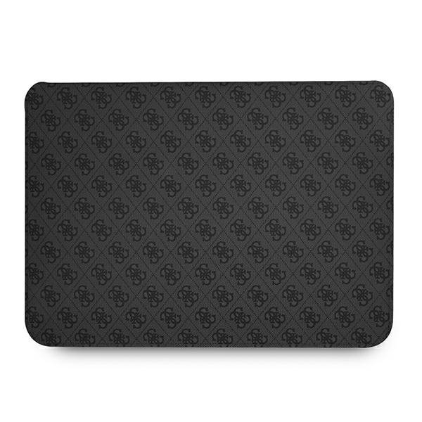 Guess 4G Uptown Triangle Logo Sleeve - Etui na notebooka 16&quot; (czarny)