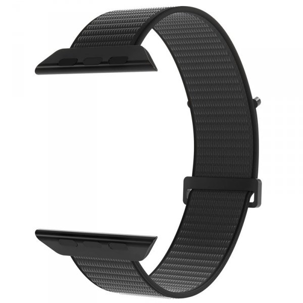 PURO Nylon Sport - Pasek do Apple Watch 44/45/46/49 mm (Czarny)