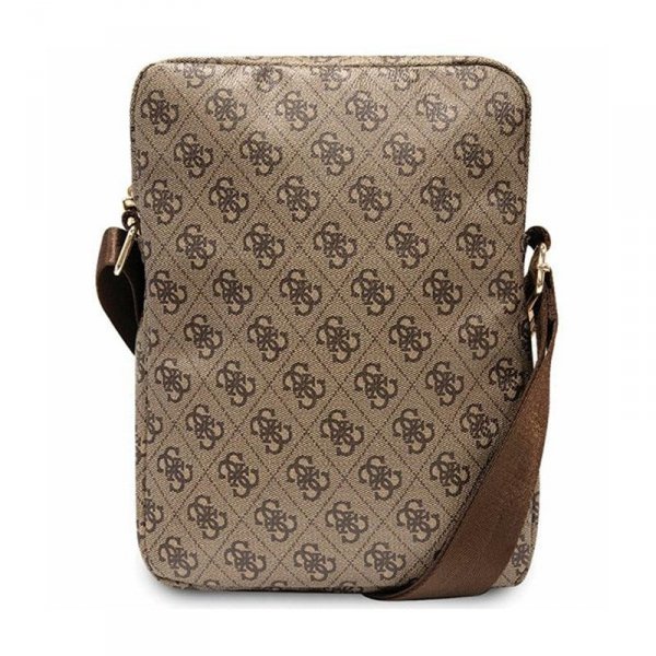 Guess 4G Stripes Tablet Bag - Torba na tablet 10&quot; (Brązowy)