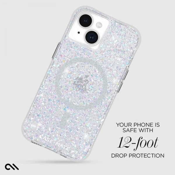 Case-Mate Twinkle MagSafe - Etui iPhone 15 / iPhone 14 / iPhone 13 (Disco)