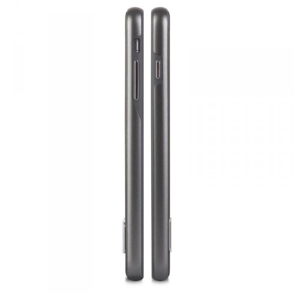 Moshi iGlaze Kameleon - Etui hardshell z podstawką iPhone 6s Plus / iPhone 6 Plus (Steel Black)