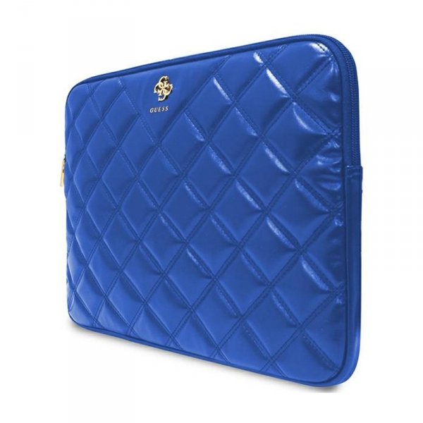 Guess Quilted 4G Sleeve - Etui na notebooka 13&quot; / 14&quot; (niebieski)