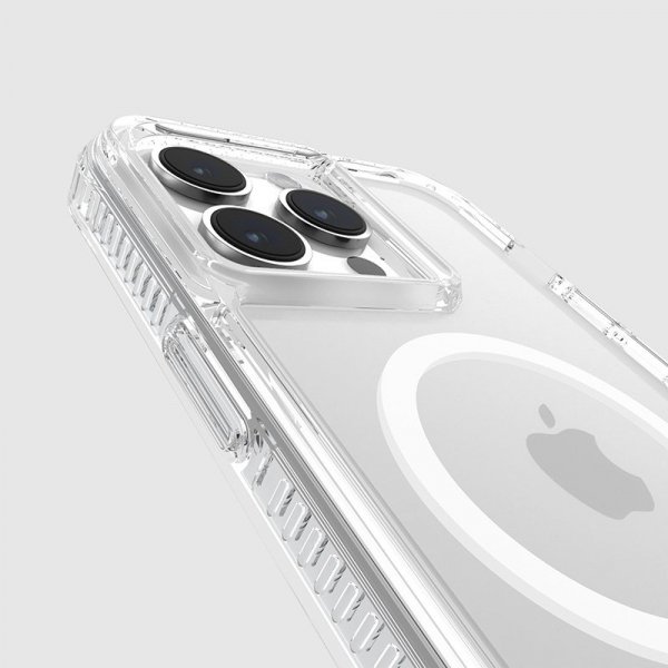 Case-Mate Ultra Tough Plus D3O MagSafe - Etui iPhone 15 Pro Max (Clear)