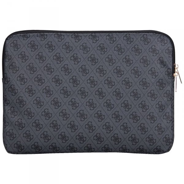 Guess 4G Zipper Pocket Triangle Logo Sleeve - Etui na notebooka 14&quot; (czarny)