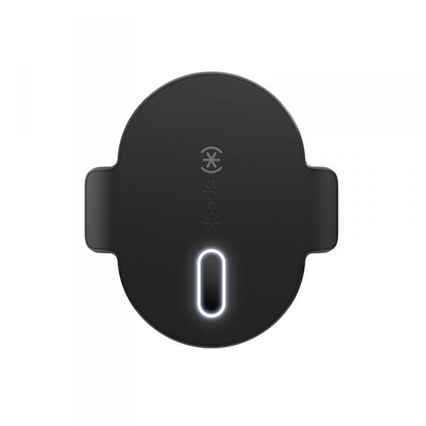 Speck Charging Vent Mount + ClickLock - Uchwyt samochodowy z ładowaniem bezprzewodowym MagSafe (czarny)