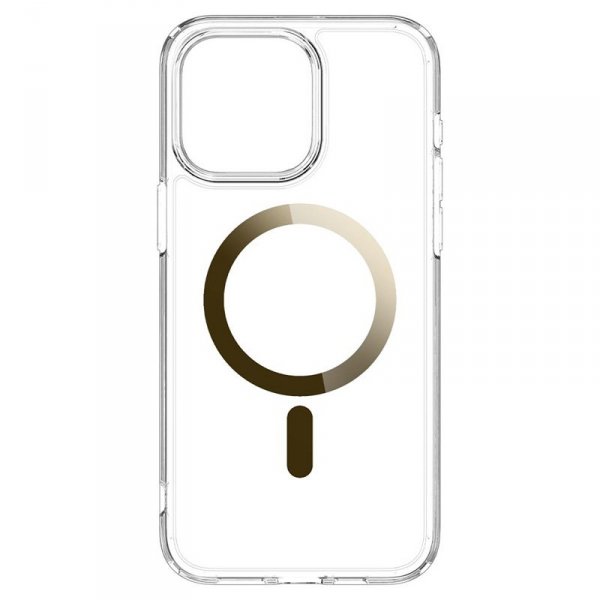 Spigen Ultra Hybrid Mag MagSafe - Etui do iPhone 15 Pro Max (Gold)