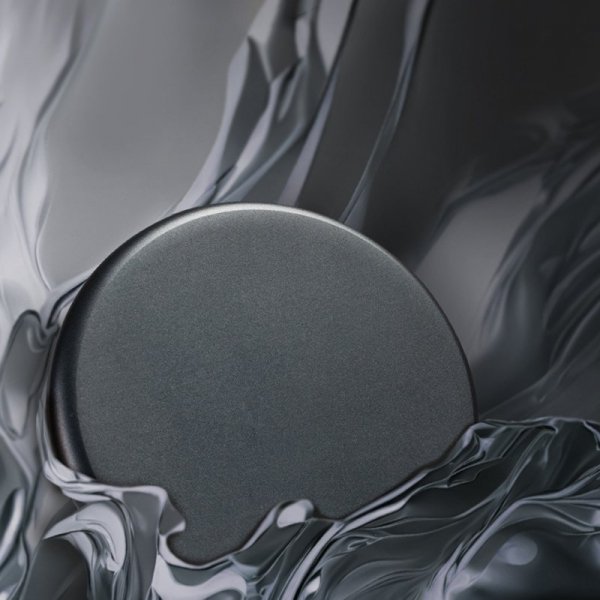 Crong MagSpot Wireless Charger – Aluminiowa ładowarka indukcyjna MagSafe 15W (Graphite)