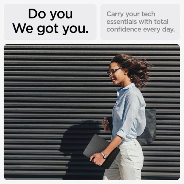 Spigen Urban Fit - Etui do iPad Air 11” M3 (2025) / M2 (2024) / iPad Air 10.9” (5-4 gen.) (2022-2020) (Black)