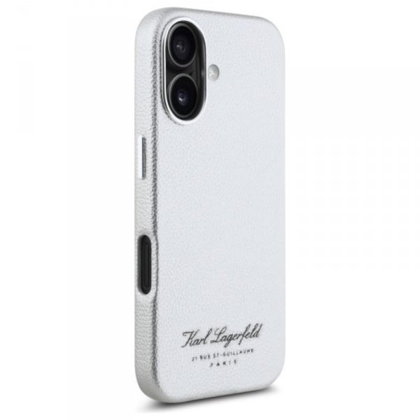 Karl Lagerfeld Hotel RSG - Etui iPhone 16 (szary)