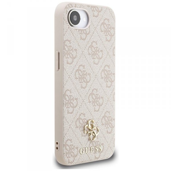 Guess 4G Small 4G and Classic MagSafe - Etui do iPhone 16e (różowy)